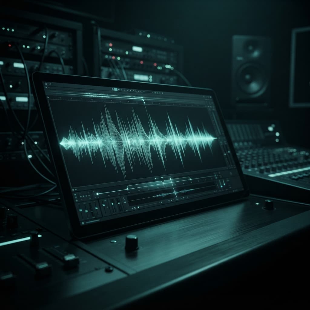 Éditeur audio en forme d'onde : comment Telematic nettoie le son des enregistrements