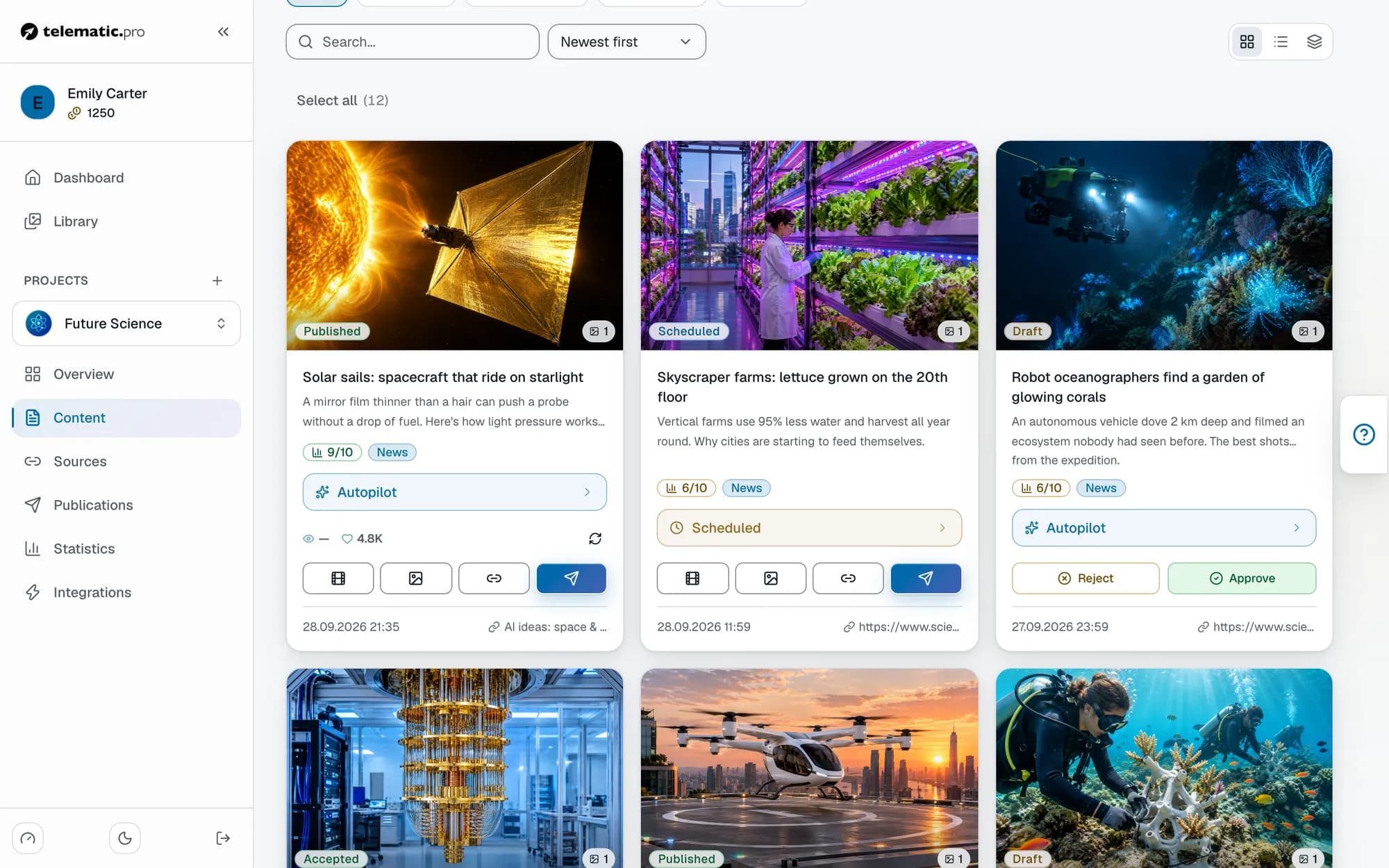 Content pipeline